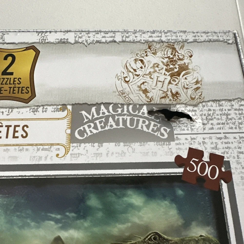 Harry Potter Wizarding World Prime 3D Image 2 puzzles 500pc Each